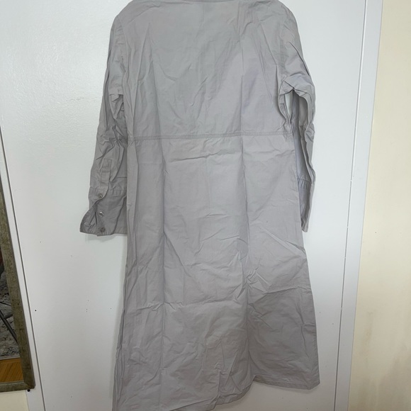 CRAZY DOLL midi cotton shirt style dress - Picture 3 of 8